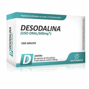 Desodalina 600mg 60 Capsulas